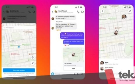 Berbagi lokasi kini lebih mudah di Instagram