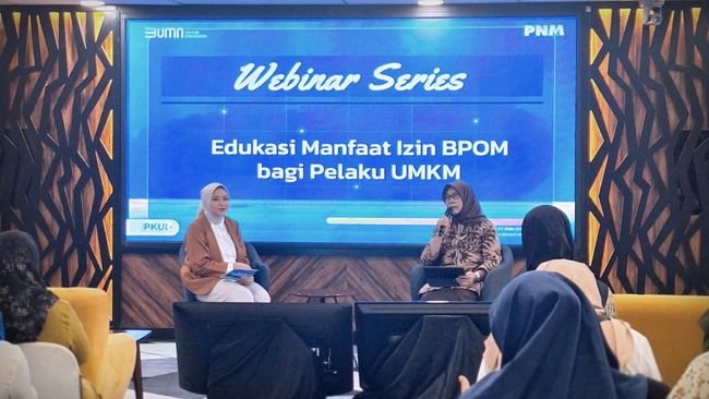 PNM & BPOM Tingkatkan Literasi UMKM Pangan Tentang Manfaat Sertifikasi