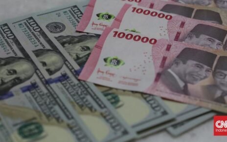 Rupiah Tersenyum Tipis Rp16.190 per Dolar AS Sore Ini