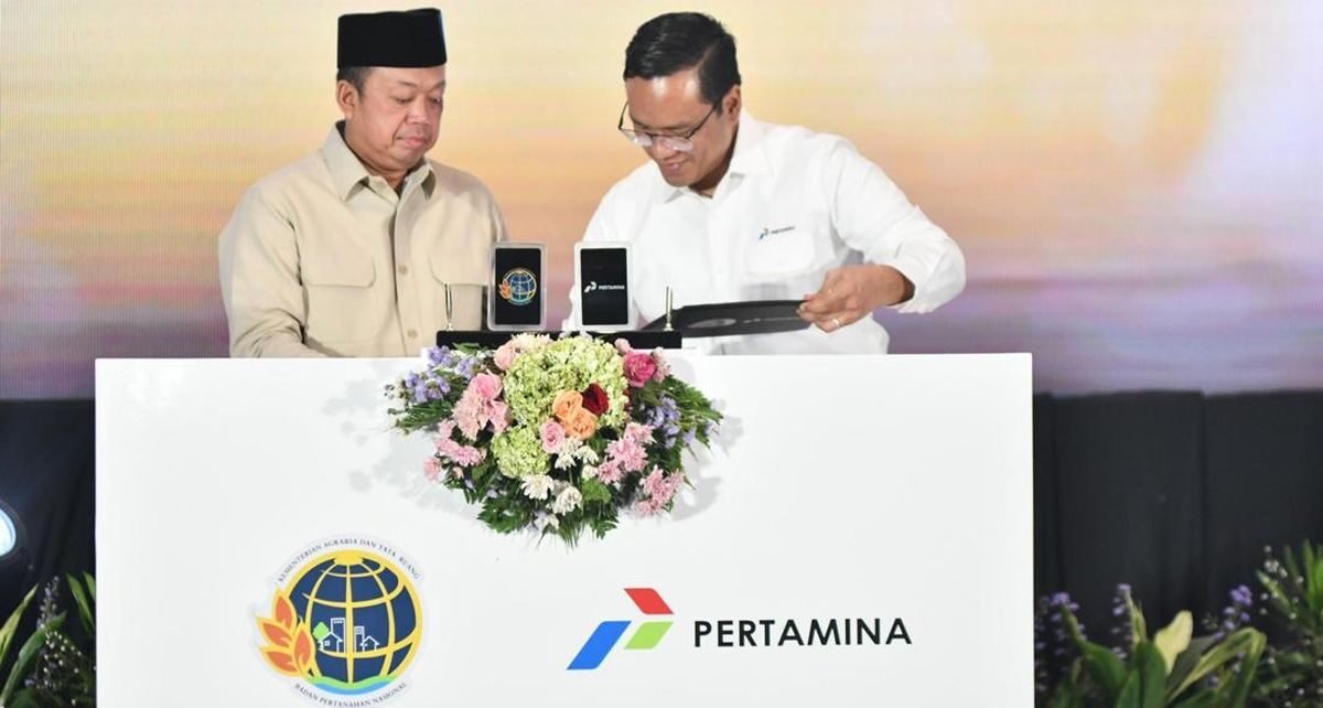 Sinergi Pertamina dan Kementerian ATR/BPN Perkuat Infrastruktur Energi