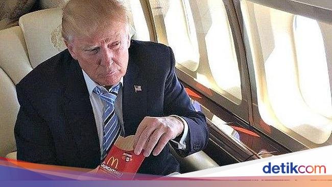 Chef Gedung Putih Siasati Menu Donald Trump agar Lebih Sehat