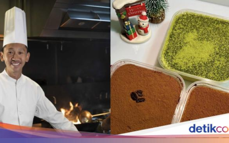 Chef Resto Michelin Pulang Kampung, Kini Jualan Tiramisu via Online