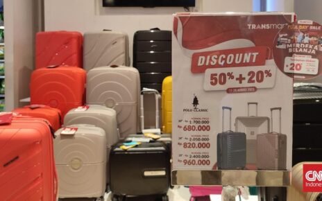 Koper untuk Libur Tahun Baru Diskon Mulai Rp500 Ribuan di Transmart