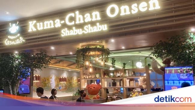 Kuma-Chan Onsen, Shabu-shabu 'Kawaii' Bertema Beruang Hadir di Jakarta