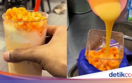 Unik! Resto Ini Punya Menu Milkshake Snack Cincin Keju yang Gurih