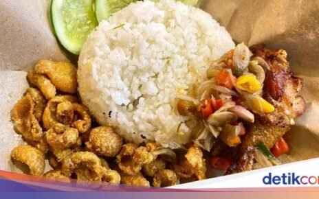 Harum Sedap! Ayam Goreng Bawang Putih Dicocol Sambal Matah