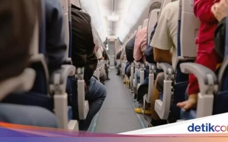 Gegara Tak Mau Makan, Penumpang Pesawat Diamankan Pramugari