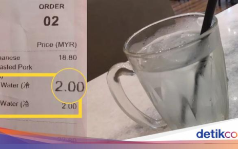 Pesan Air Es Saat Makan di Restoran, Pembeli Ini Kesal Ditagih Rp 14 Ribu