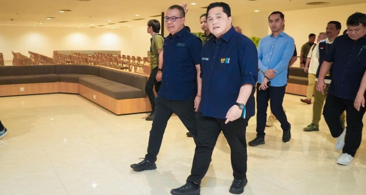 Erick Thohir Optimalkan Pelayanan Haji dan Umrah di Terminal 2F Soetta