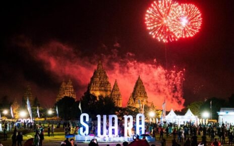 Tahun Baru di Candi Prambanan, Salah Satu Top New Year's Eve Dunia