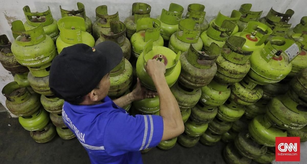 Harga LPG 3 Kg Sesungguhnya 1 Tabung Rp42.750