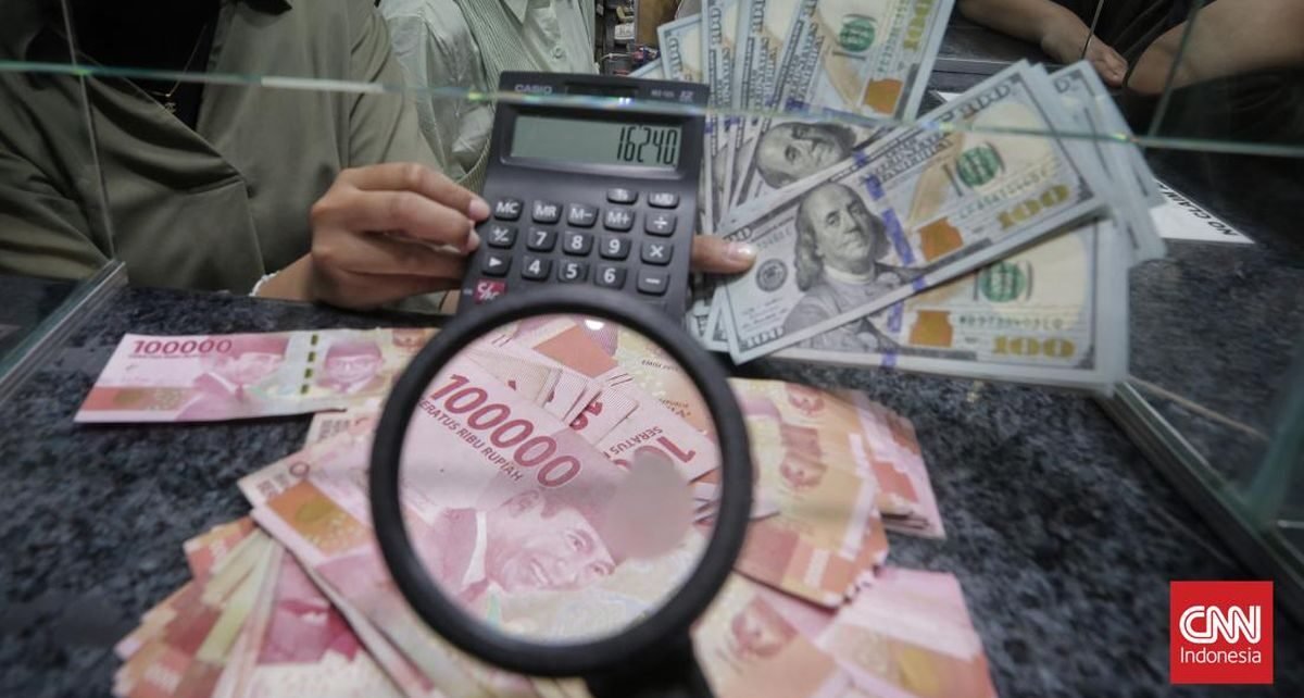 Rupiah Menguat Tipis ke Rp16.365 Pagi Ini