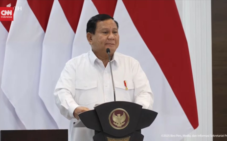 Prabowo Targetkan Makan Gratis Dinikmati Semua Siswa Akhir 2025