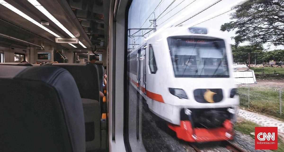 Rel Terendam Banjir, Perjalanan Kereta Bandara Soetta Terkendala