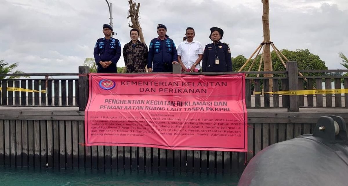 Alasan KKP Segel Reklamasi di Pulau Pari yang Dilakukan PT CPS