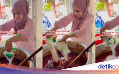 Auto Diabetes! Bikin Bumbu Kacang Sate Pakai 14 Bungkus Gula Pasir