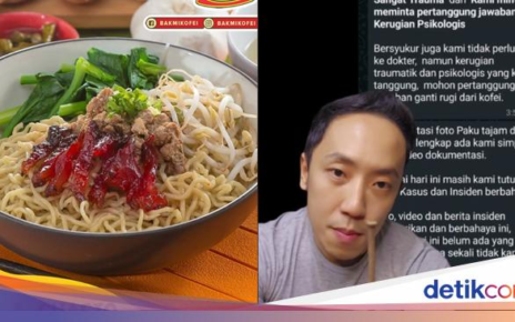 Pengunjung Ngaku Temukan Paku Berkarat di Bakmi, Ini Fakta Sebenarnya