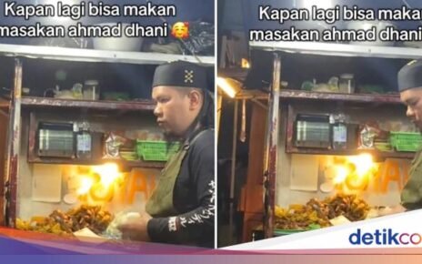 Penjual Ayam Goreng Mirip Ahmad Dhani di Bandung Bikin Salfok