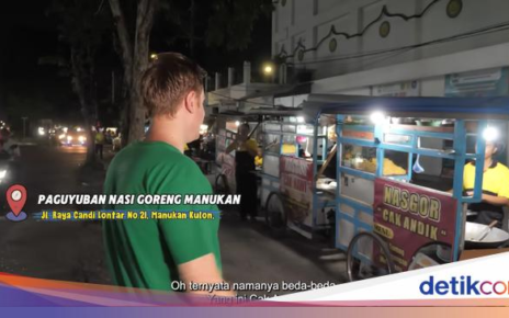 Unik! Sepanjang Jalan di Surabaya Ini Ada 25 Penjual Nasi Goreng