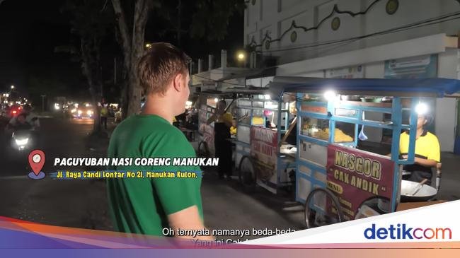 Unik! Sepanjang Jalan di Surabaya Ini Ada 25 Penjual Nasi Goreng