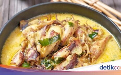 Resep Gulai Cumi-cumi Berkuah Gurih Berempah yang Lezat Mantap