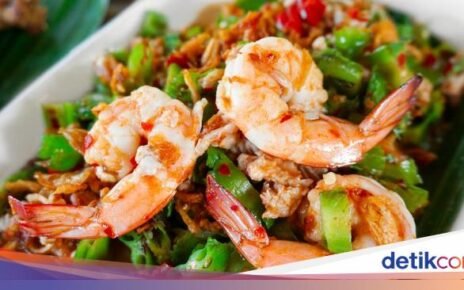 Resep Tumis Kecipir dan Udang, Pedas Renyah Untuk Menu Makan Siang