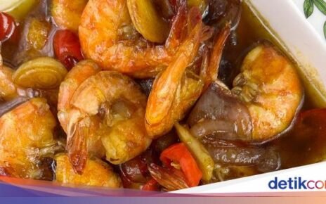 Resep Udang Goreng Saus Tiram yang Gurih Enak dan Praktis