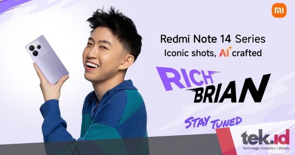 Redmi Note 14 akan meluncur di Indonesia bersama Rich Brian