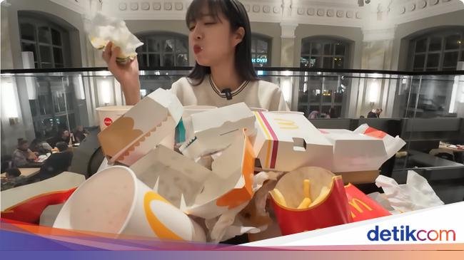 YouTuber Ini Mukbang 10 Burger di Gerai McDonald's Tercantik Dunia