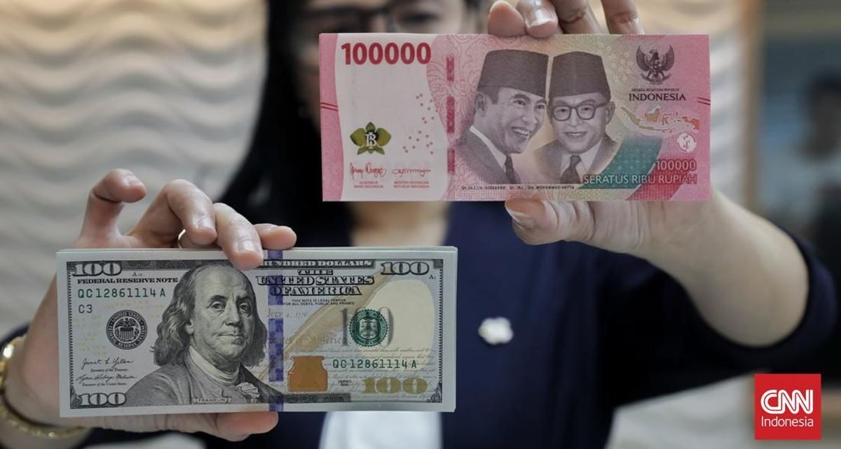 Rupiah Terkapar di Rp16.488 Sore Ini