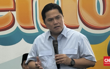 Canda Erick Thohir saat Lampu Lobi Kantor BUMN Mati