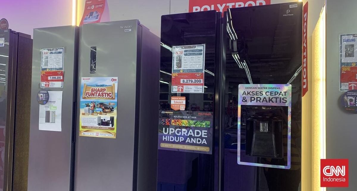 Kulkas SBS Diskon Gede dari Rp9 Juta Jadi Rp6 Jutaan di Transmart