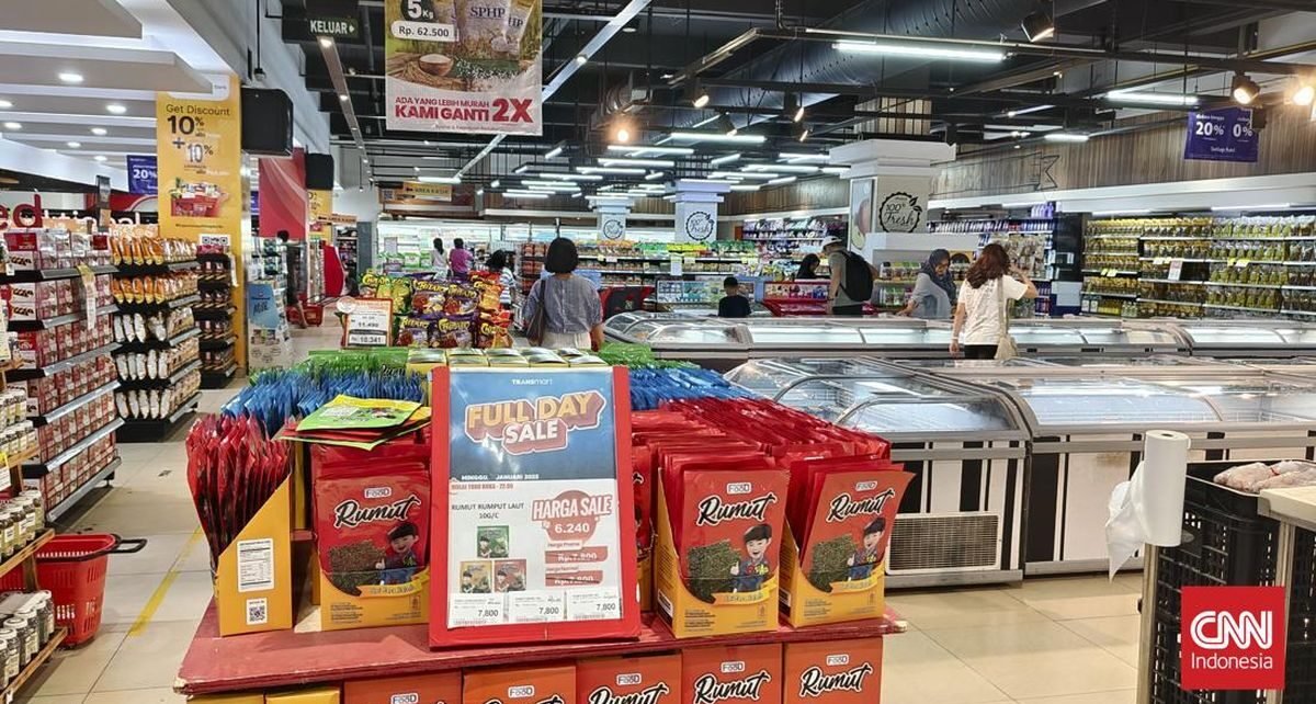 Diskon Jelang Bulan Puasa, Transmart Full Day Sale Dipadati Pengunjung