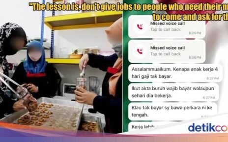 Anaknya Cuma Kerja 4 Hari di Toko Kue, Ibu Ini Tuntut Gaji