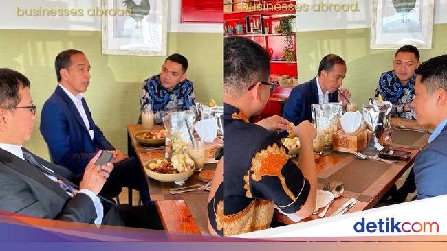 Berkunjung ke Abu Dhabi, Jokowi Mampir ke Restoran Indonesia