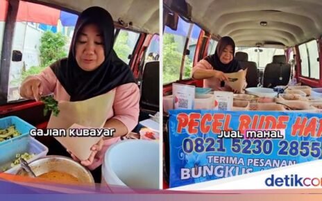 Bude Har Jualan Pecel Pakai 'Kalkulator Langit', Tak Pusingkan Untung Rugi