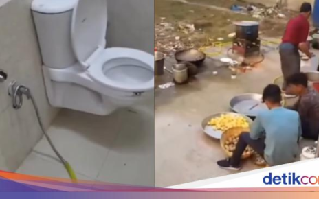 Duh! Kampus Kedokteran Ini Kepergok Pakai Air Keran Toilet untuk Masak