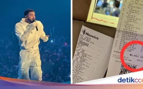 Gokil! Sebelum Konser, Drake Pesan Ayam dan Kentang Goreng Rp 27 Juta