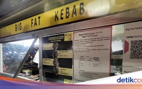 Lezatnya Kebab 'Gendut' Paling Viral di Sunter yang Antre 1 Jam!