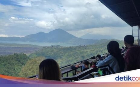 Minimarket di Bali Jual 500 Cup Kopi Sehari Berkat View Mewah Danau Batur