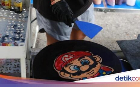 Gemasnya Kreasi Pancake Kartun yang Viral di Masjid Kauman Jogja