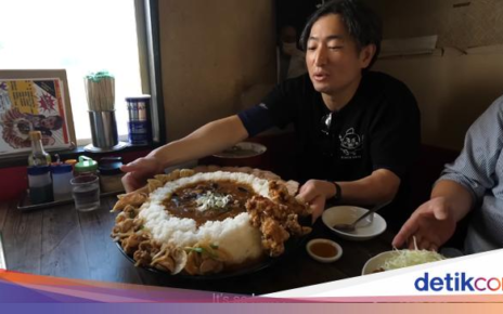 Jumbo! Resto Ini Sajikan Nasi Curry dan Nasi Goreng 2 Kg