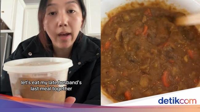 Sedih! Wanita Ini Makan Kari Buatan Suaminya yang Meninggal Dua Tahun Lalu