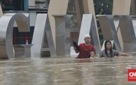 Sejumlah Perjalanan TransJakarta Terganggu Akibat Banjir di Bekasi