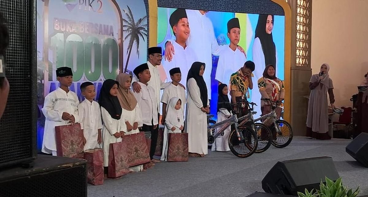 Gelar Bukber di Menara Syariah PIK 2, ASG Santuni 1.000 Anak Yatim