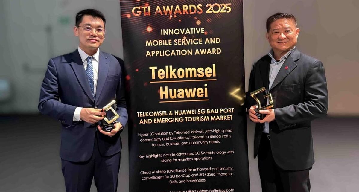 Hyper 5G Telkomsel dan Huawei Raih Penghargaan Global GTI Awards 2025