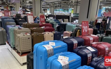 Siap-siap Mudik Lebaran, Koper di Transmart Full Day Sale Diskon 70%