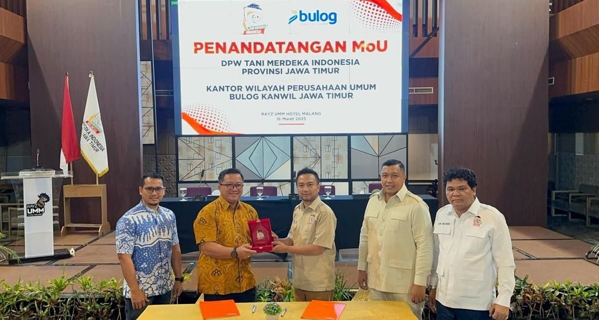 Tani Merdeka dan Bulog Jatim Kerja Sama Wujudkan Kesejahteraan Petani