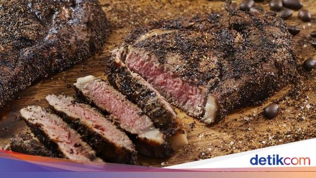 Bubuk Kopi Bisa Jadi Bumbu Baluran yang Bikin Steak Juicy