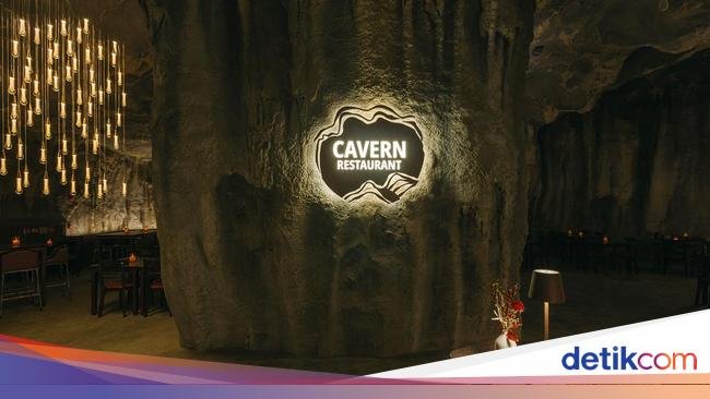 Keren! Penampakan Mewah Restoran Gua Pertama di Singapura